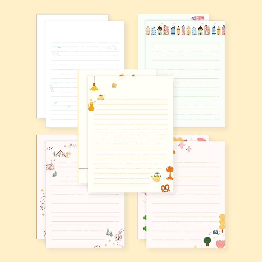 더스페셜 편지지세트 - S