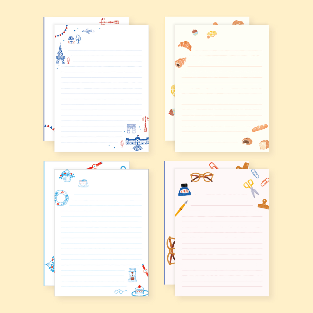 더스페셜 편지지세트 - S