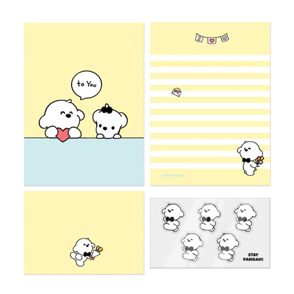 기다려빵아 레터세트