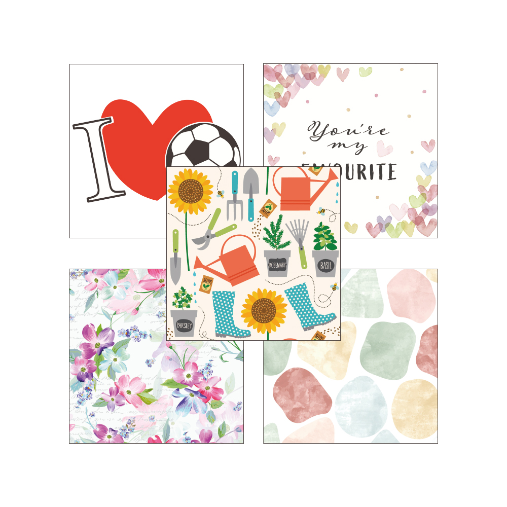 페이퍼 디자인 런치 냅킨