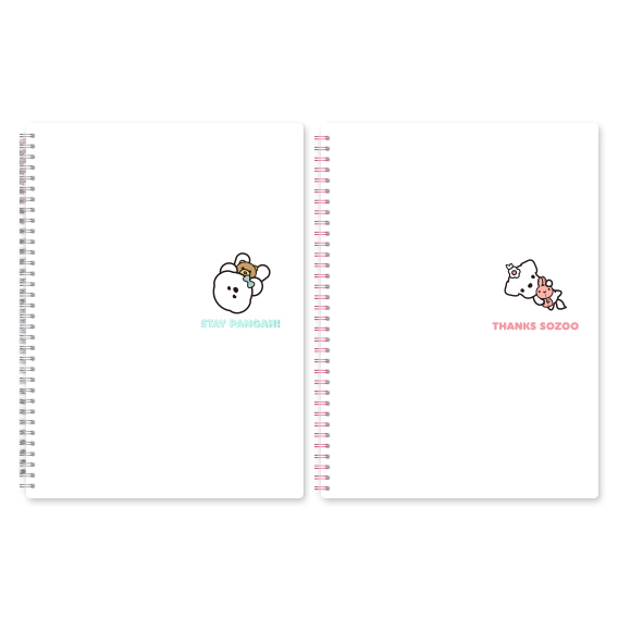 기다려빵아 클리어스프링화일20P