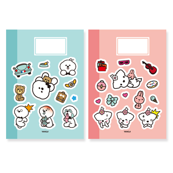 기다려빵아 스티커노트 A5