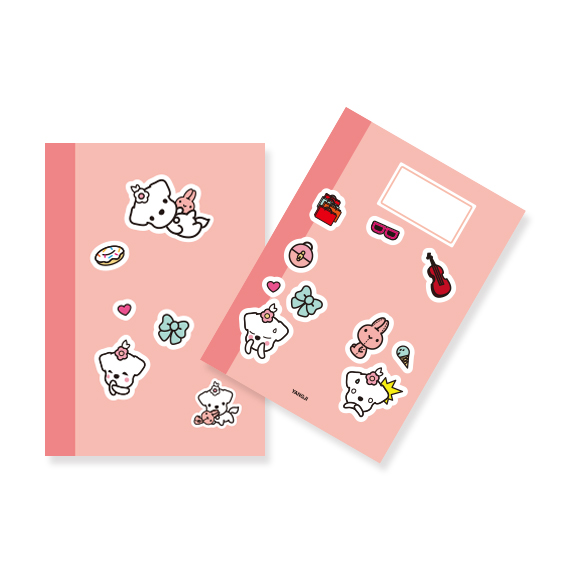 기다려빵아 스티커노트 A5