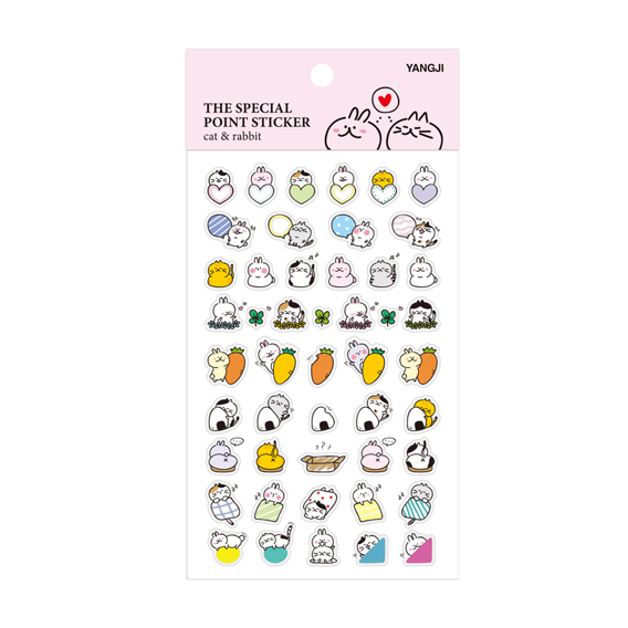 더스페셜 포인트스티커-캣래빗