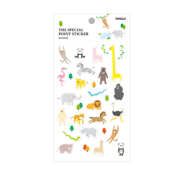 더스페셜 포인트스티커-애니멀