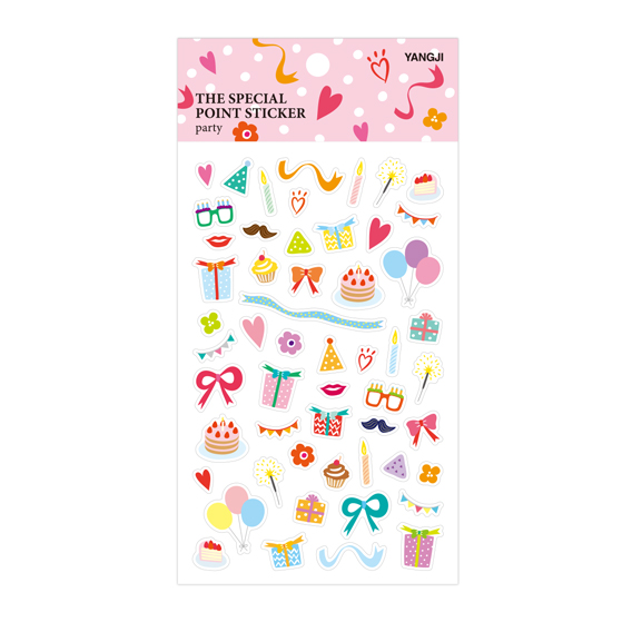 더스페셜 포인트스티커-파티