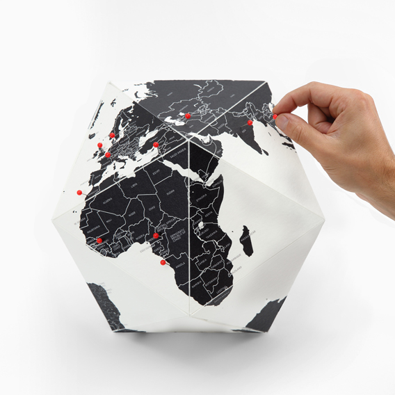 팔로마_내가만드는지구본 HERE-Country M/L(블랙)