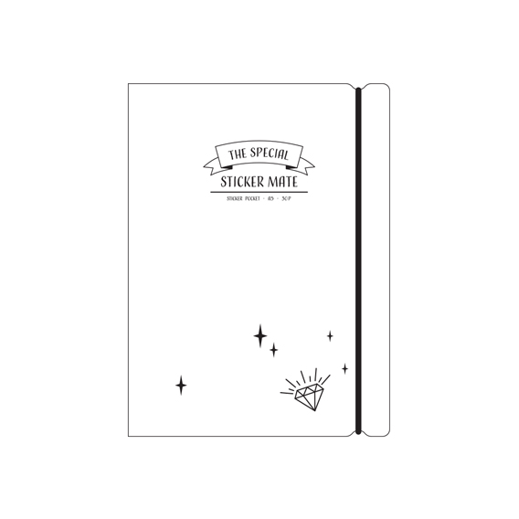 더스페셜스티커메이트-스티커포켓A5 30P
